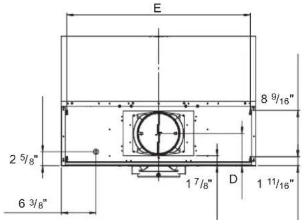SIGNATURE SKSCH3601S - Top Dimensions Side Dimensions - 1