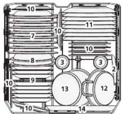 Koenic KDW 6051 B FI XXL - Notes concerning the energy- and water consumption of the dishwasher - 9