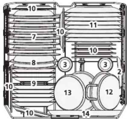 Koenic KDW 6051 B FI XXL - Notes concerning the energy- and water consumption of the dishwasher - 13