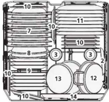 Koenic KDW 6051 B FI XXL - Notes concerning the energy- and water consumption of the dishwasher - 24