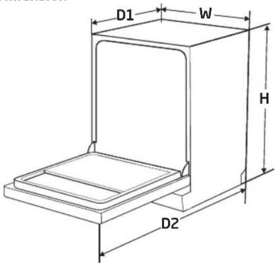Koenic KDW 6051 B FI XXL - English - 1