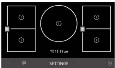 SIGNATURE SKSIT3601GE - Using the Dual Cooking Zone - 1