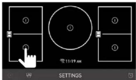 SIGNATURE SKSIT3601GE - Selecting the Power Level - 1
