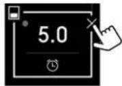 SIGNATURE SKSIT3601GE - Turning Off the Cooking Zone - 1