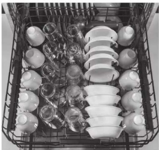 Monogram ZDT925SINII - Place Settings - Upper Rack - 1