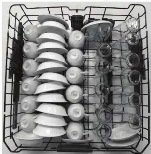 Monogram ZDT925SINII - Place Settings - Upper Rack - 1