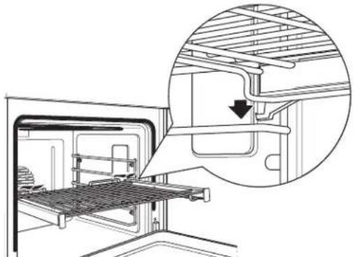Monogram ZGP304NTSS - To replace a rack: - 1