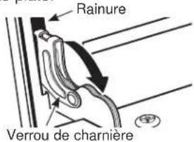 Monogram ZGP304NTSS - Pour retirer la porte : - 1