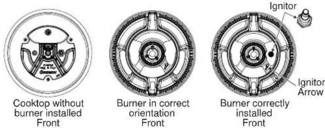 Monogram ZGP304NTSS - To replace the burner parts for Multi Ring: - 1