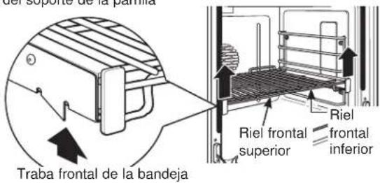 Monogram ZGP304NTSS - Para quitar una bandeja: - 1