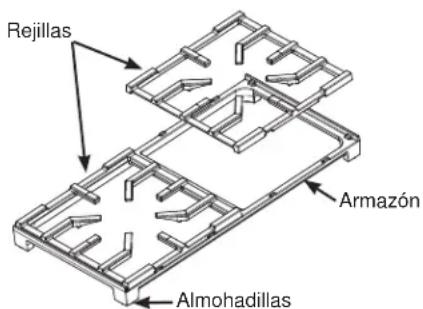 Monogram ZGP304NTSS - REJILLAS DEL QUEMADOR - 1