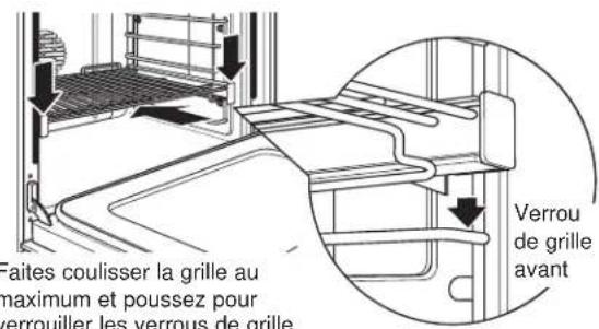 Monogram ZGP304NTSS - Pour replacer une grille : - 2