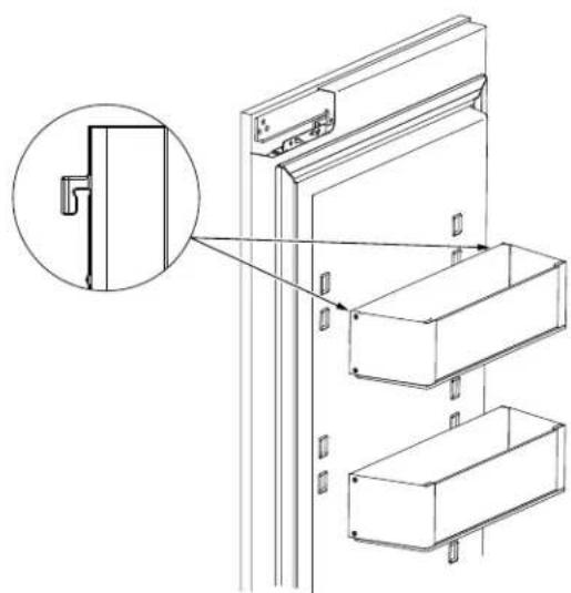 Monogram ZIF241NBRII - ESTANTES DE LA PUERTA - 1