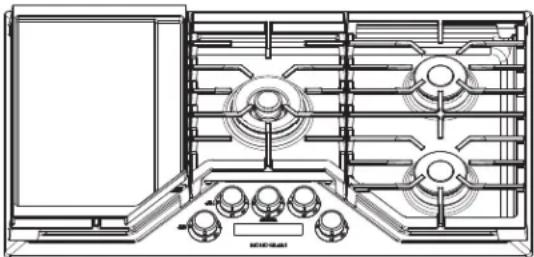 Monogram ZGU36ESLSS - Preheating Your Griddle - 1