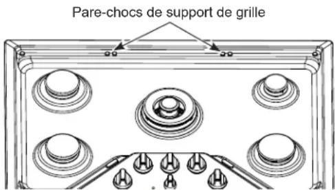 Monogram ZGU36ESLSS - Pare-chocs de Support de Grille - 1