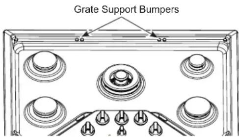 Monogram ZGU36ESLSS - Grate Support Bumpers - 1