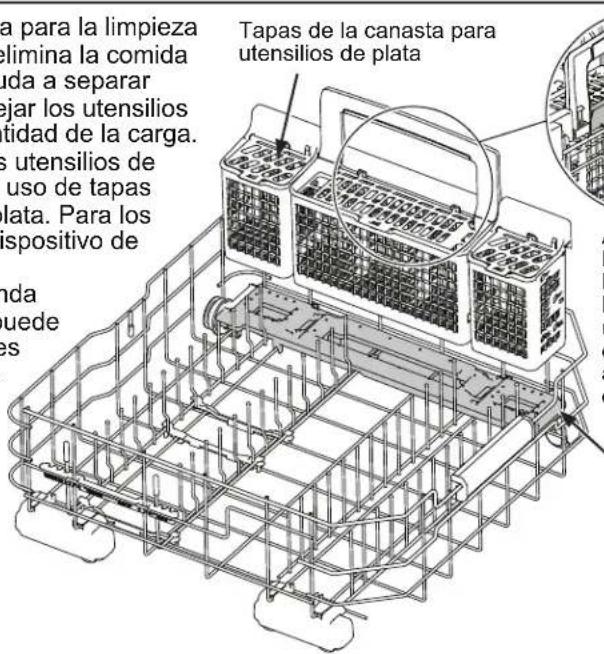 Monogram ZDT985SSNSS - Chorros de Agua para la Limpieza Profunda de Utensilios de Plata - 1