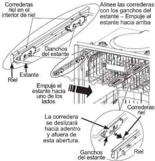 Monogram ZDT985SSNSS - Para retirar el tercer estante: - 2