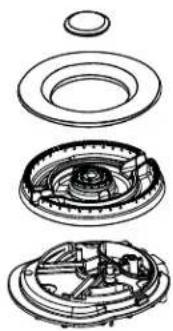 Monogram ZGP364NDTSS - Quemador de Anillos Múltiples: - 1