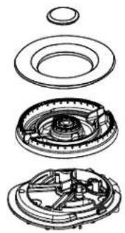 Monogram ZGP364NDTSS - Multi-Ring Burner: - 1
