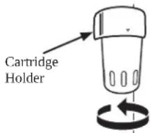 Monogram ZIC360NVLH - Installing the filter cartridge - 1