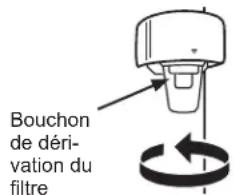 Monogram ZIC360NVLH - Bouchon de dérivation du filtre - 1
