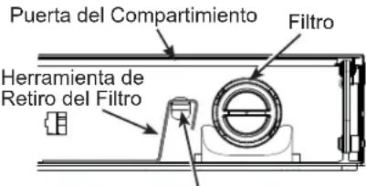 Monogram ZIC363IPVLH - Retiro del cartucho del filtro - 1