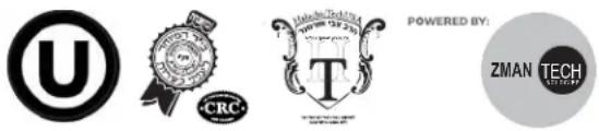 Monogram ZIC363IPVLH - SABBATH MODE OU (Orthodox Union) and CRC (Central Rabbinical Congress) - 1