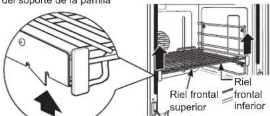 Monogram ZGP486NDTSS - Para quitar una bandeja: - 1