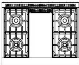 Monogram ZGP486NDTSS - FONCTIONS DE LA CUISINIÈRE ET DE LA TABLE DE CUISSON - 1