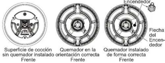 Monogram ZGP486NDTSS - Para reemplazar las piezas del quemador de Anillos Múltiples: - 1