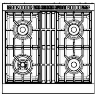 Monogram ZGP486NDTSS - FEATURES OF THE RANGE AND COOKTOP - 3