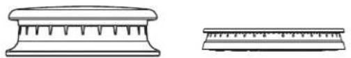 Monogram ZGP486NDTSS - To replace the burner parts for Dual Flame: - 1