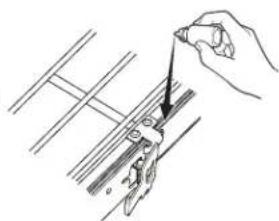 Monogram ZGP486NDTSS - To lubricate the paddle: - 1