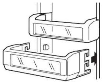Monogram ZICS360NVLH - Pour retirer n'importe quel balconnet : - 1