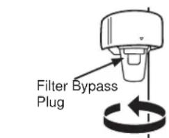 Monogram ZICS360NVLH - Filter bypass plug - 1