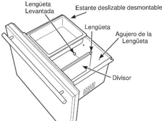 Monogram ZIK303NPPII - Para cambiar la posición del divisor: - 1
