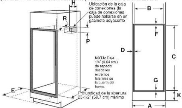 Monogram ZKS90DSSNSS - ABERTURA PARA HORNOS DOBLES (2 HORNOS TÉRMICOS) - 1