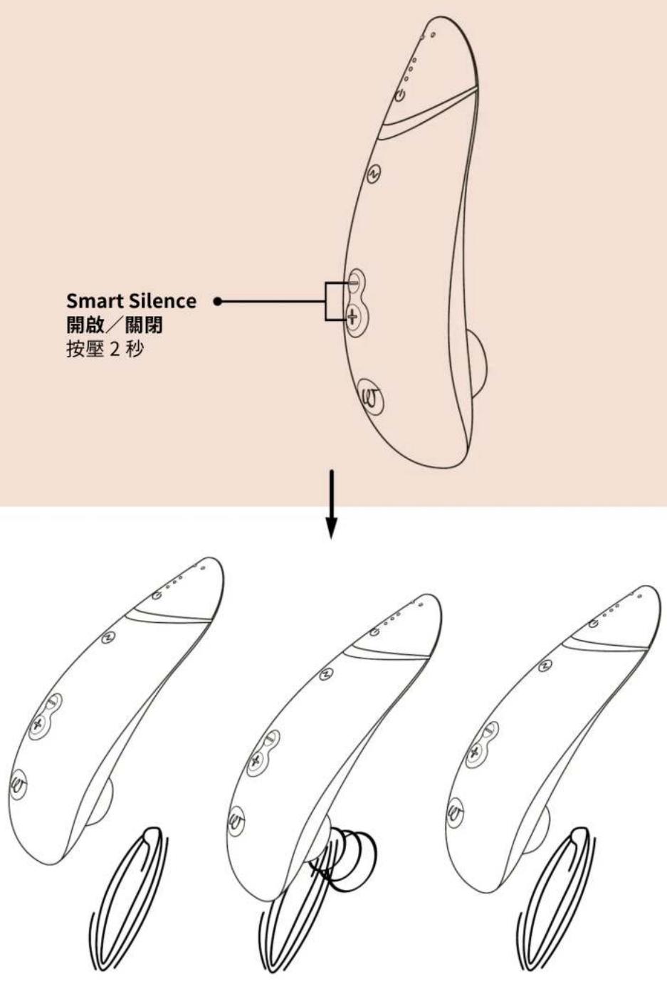 Womanizer Premium 2 - 開啟電源 - 4
