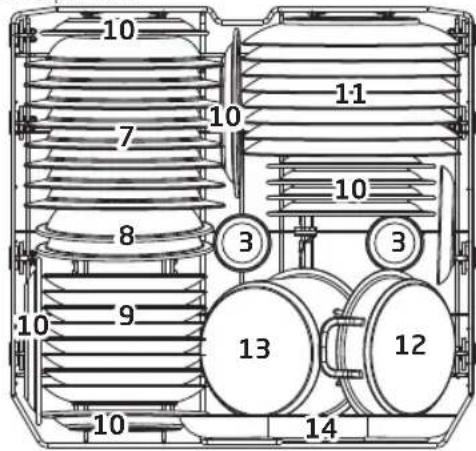Koenic KDW 6031 A BI - Check level front to back - 3