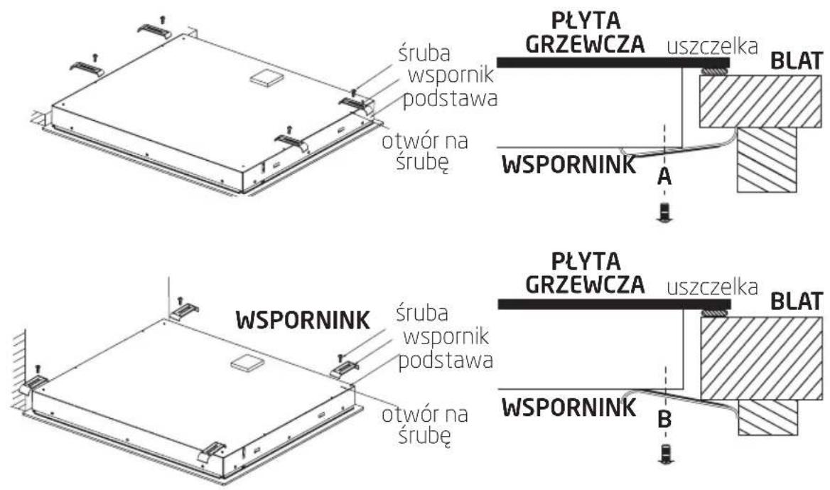 Koenic KBC 2331 A - Montaż płyty grzewczej - 1