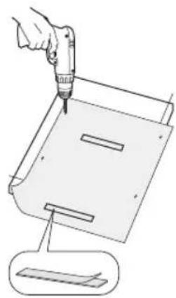 Koenic KDW 6031-1 C BI - Installazione del Pannello del Mobile - 4