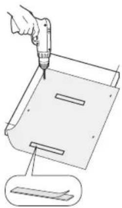 Koenic KDW 6031-1 C BI - Installation der Dekorplatte - 4