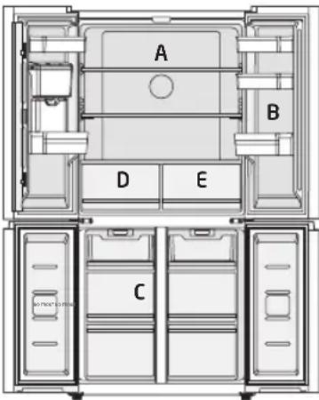 Koenic KDD 121 D NF B - Yiyecek ve içeceklerin saklanması - 1