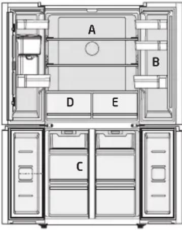 Koenic KDD 121 D NF B - Conservazione di alimenti e bevande - 1