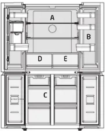 Koenic KDD 121 D NF B - Almacenamiento de alimentos y bebidas - 1