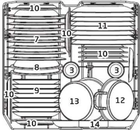 Koenic KDW 6041 A BU - Carga de la cesta superior - 2