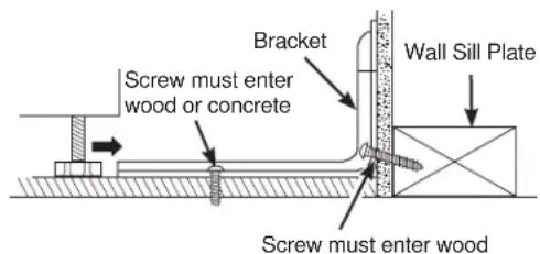 Café CCP06BP2PS1 - Anti-tip Bracket - 1