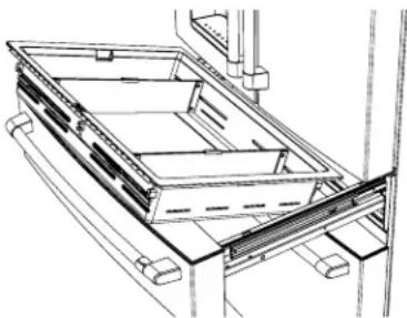 Café CAE28DM5TS5 - RÉINSTALLATION DU TIROIR CONVERTIBLE - 1