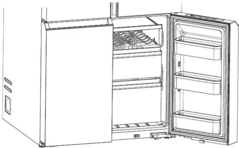 Café CAE28DM5TS5 - Paniers du compartiment Select Zone, clayettes et porte-bouteilles à vin - 1
